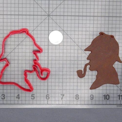 Sherlock Holmes Head 266-D770 Cookie Cutter