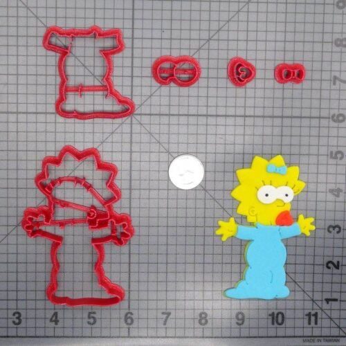 Simpsons - Maggie Body 266-D689 Cookie Cutter Set