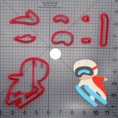 Ski Jump 266-D609 Cookie Cutter Set