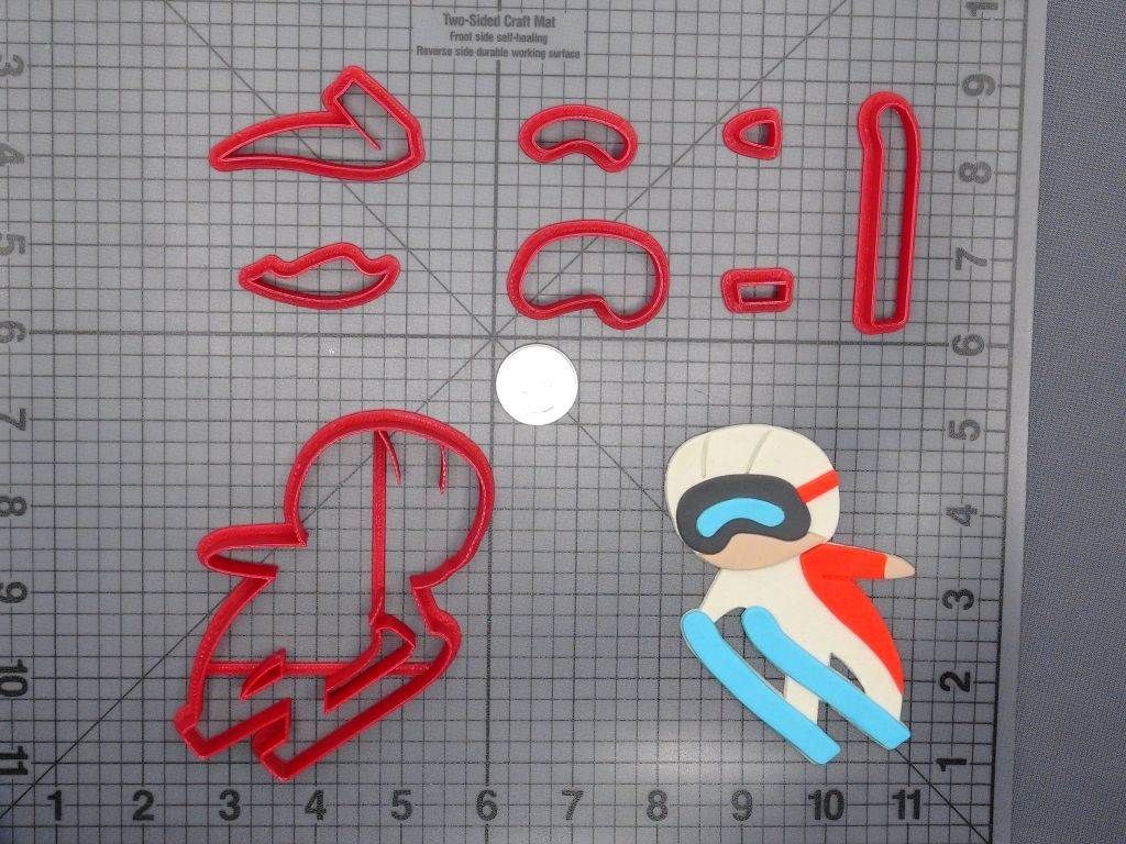 Ski Jump 266-D609 Cookie Cutter Set