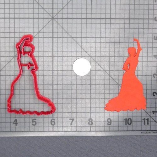 Spanish Flamenco Dancer 266-D627 Cookie Cutter