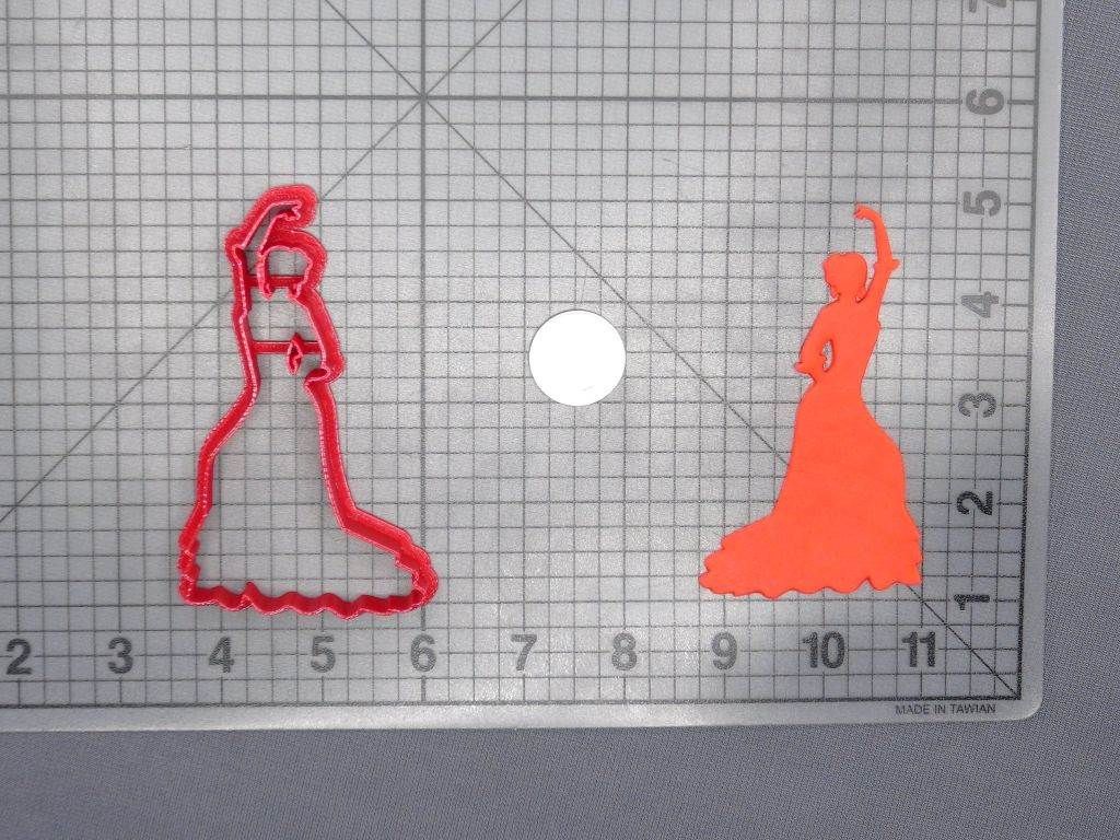 Spanish Flamenco Dancer 266-D627 Cookie Cutter
