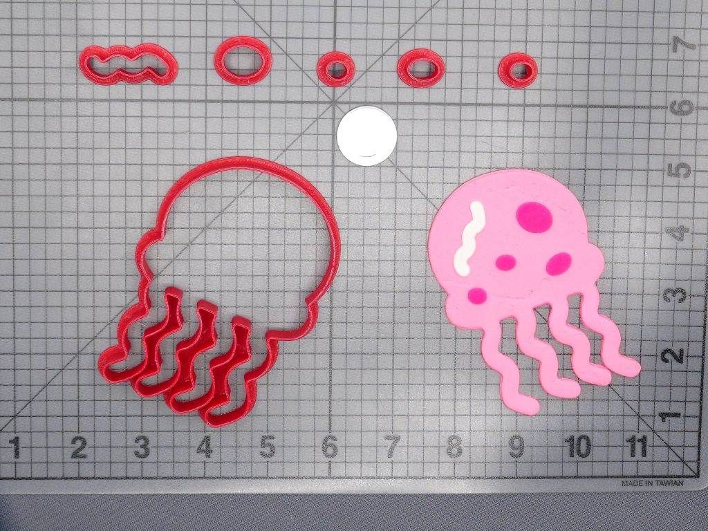Spongebob Squarepants - Jellyfish 266-D758 Cookie Cutter Set