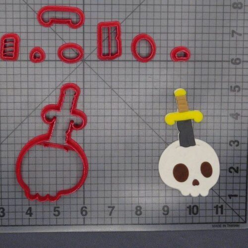 Sword in Skull 266-D584 Cookie Cutter Set