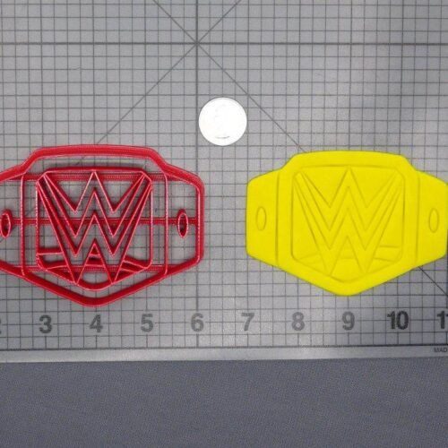 Wrestling WWE Belt 266-D872 Cookie Cutter