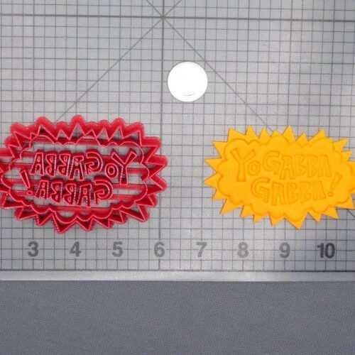 Yo Gabba Gabba Logo 266-D664 Cookie Cutter