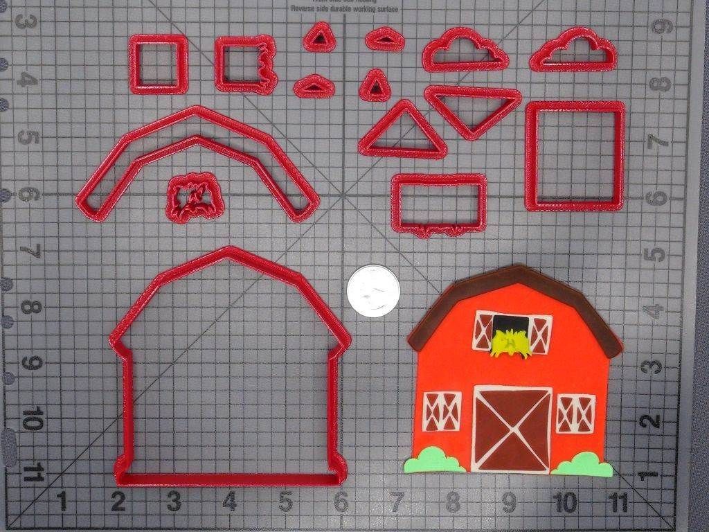 Barn 266-D316 Cookie Cutter Set