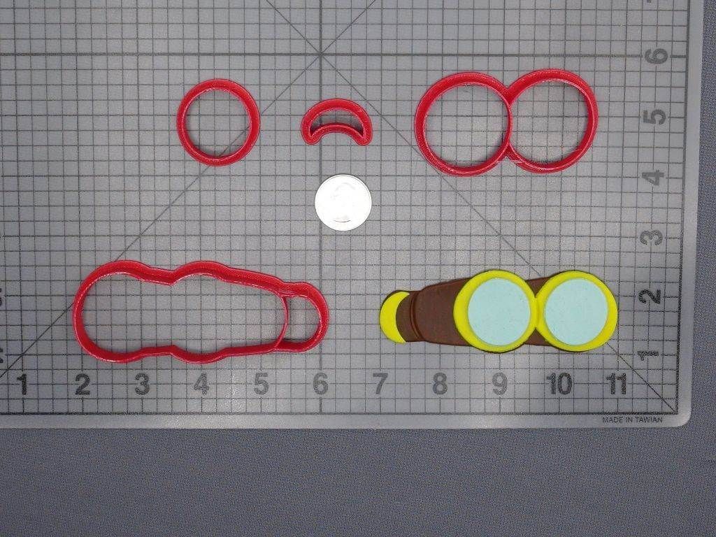 Binoculars 266-D655 Cookie Cutter Set