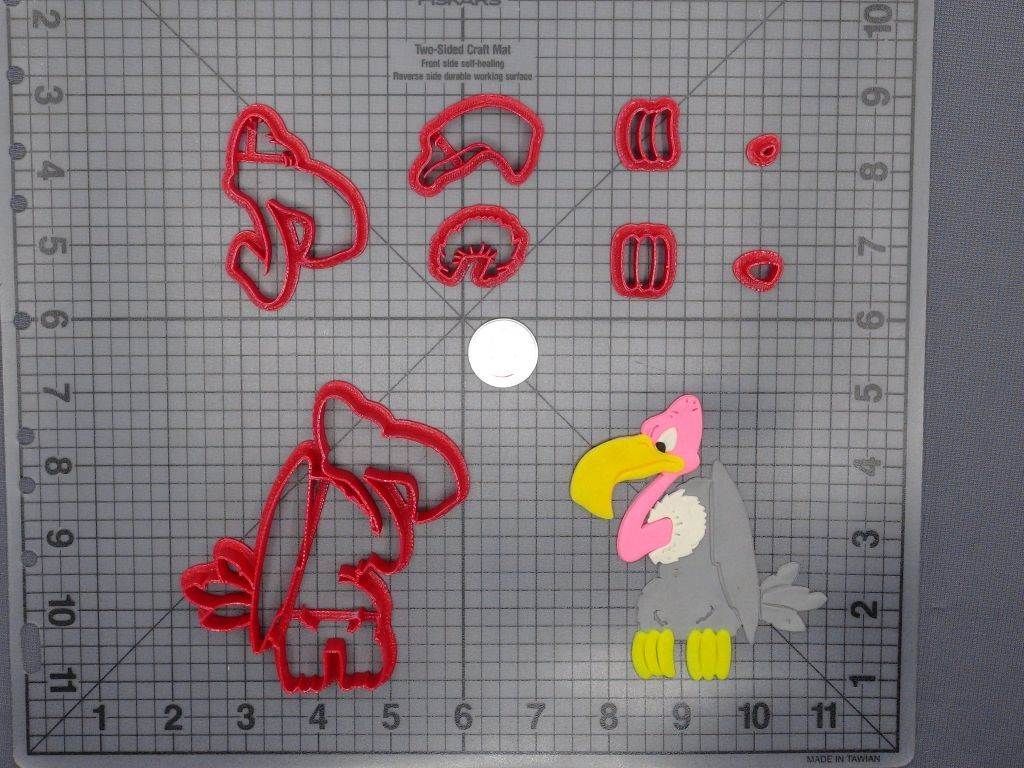 Vulture Body 266-D610 Cookie Cutter Set
