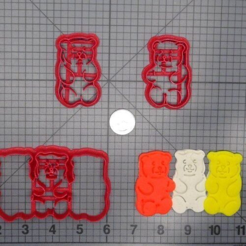 Candy - Gummy Bears 266-D670 Cookie Cutter Set