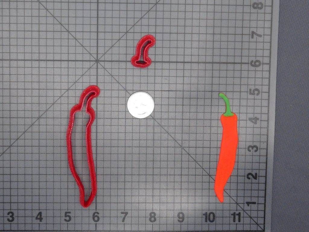 Chili Pepper 266-D675 Cookie Cutter Set