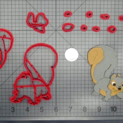 Disney - Squirrel Body 266-D439 Cookie Cutter Set