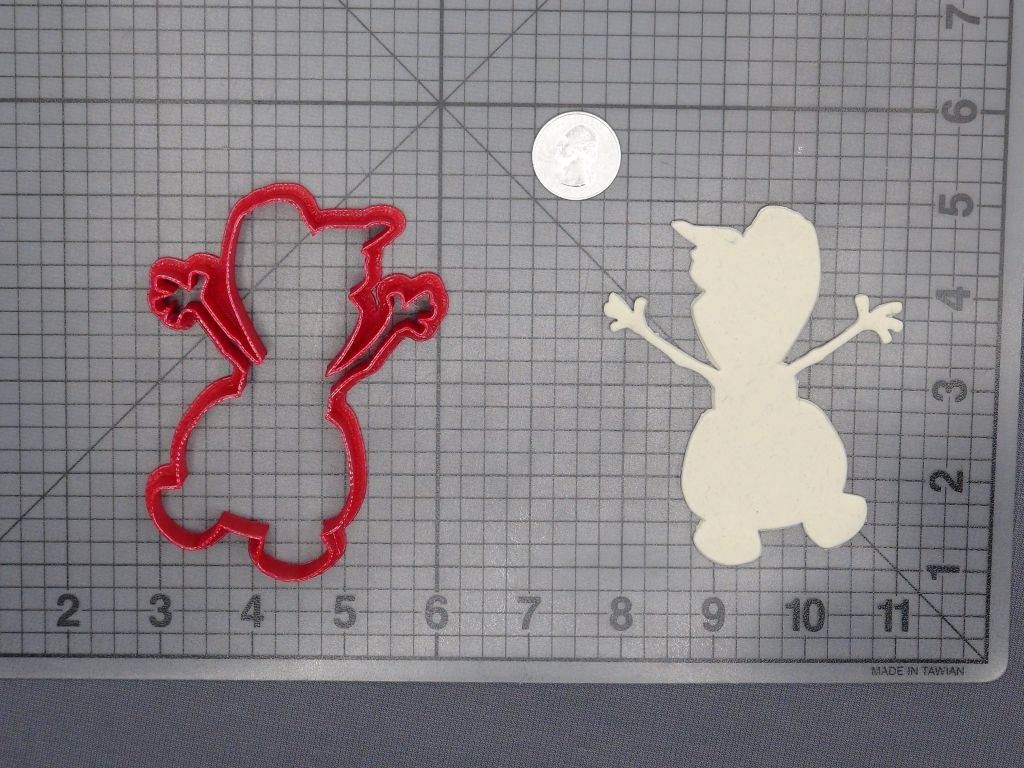 Frozen - Olaf Body 266-E365 Cookie Cutter Silhouette
