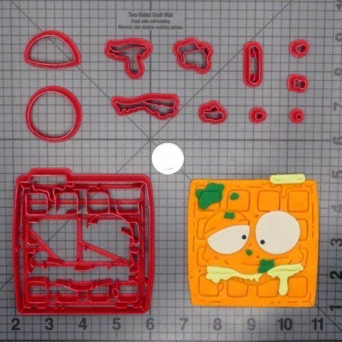 Grossery Gang - Awful Waffle 266-E068 Cookie Cutter Set