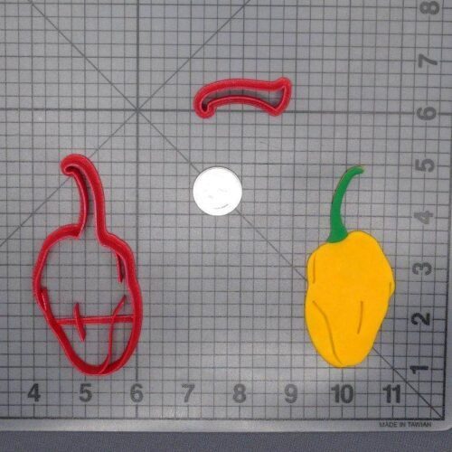 Habanero Pepper 266-D707 Cookie Cutter Set