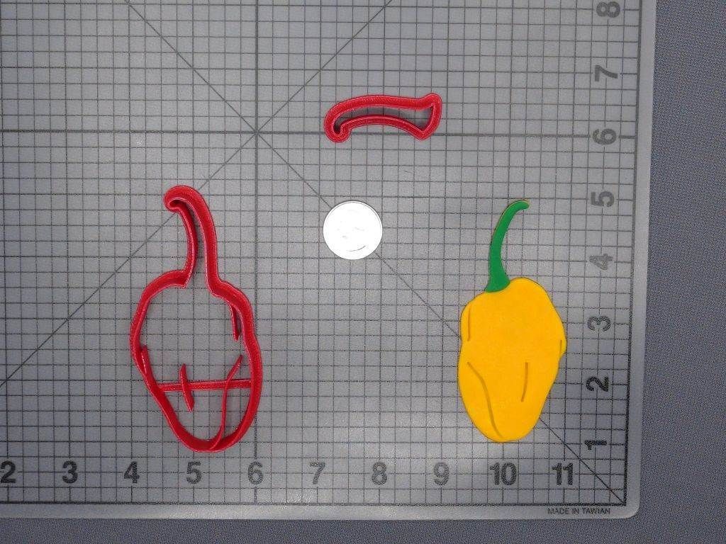 Habanero Pepper 266-D707 Cookie Cutter Set