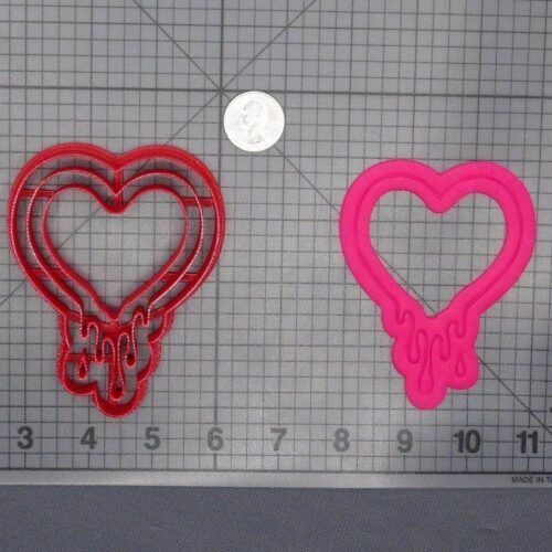 Heart Melting 266-D941 Cookie Cutter