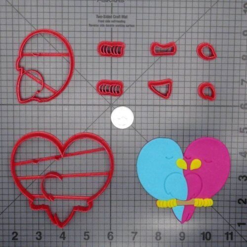 Love Birds 266-E588 Cookie Cutter Set