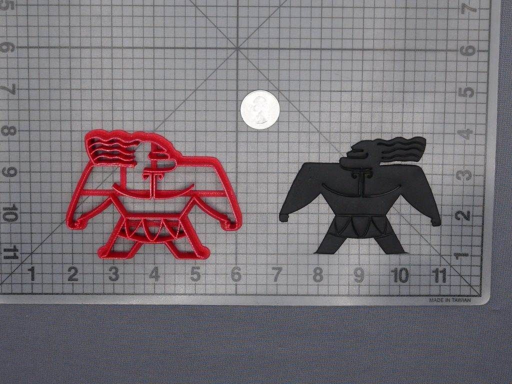 Moana - Maui Tattoo 266-E199 Cookie Cutter