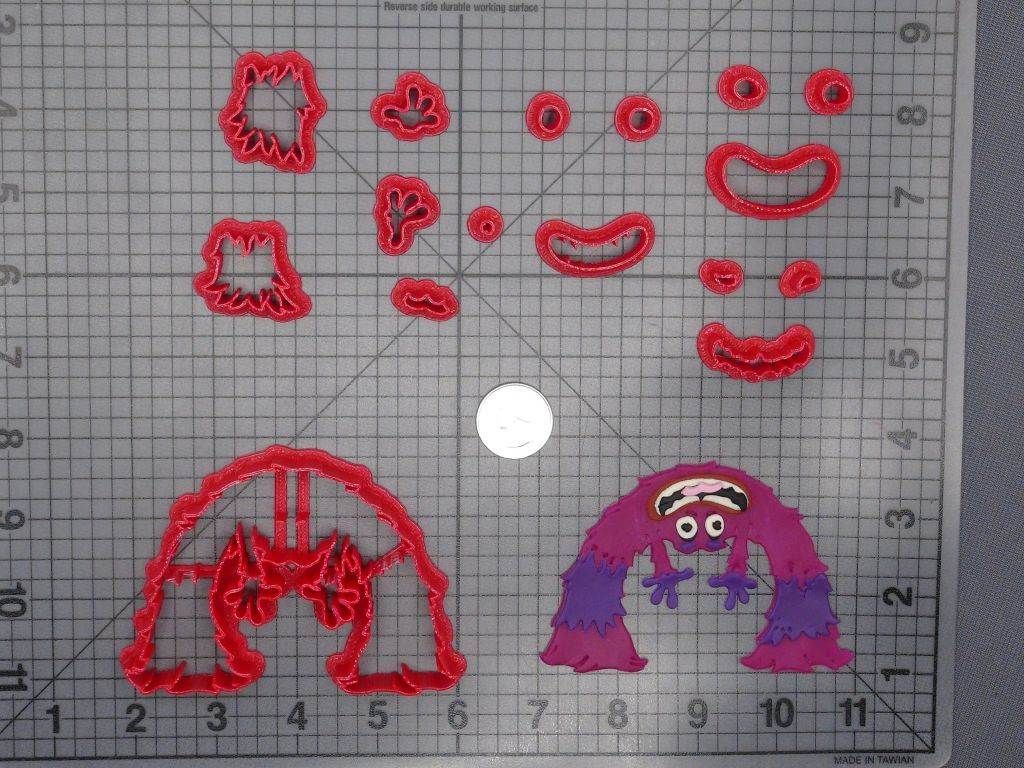 Monsters University - Art 266-D744 Cookie Cutter Set