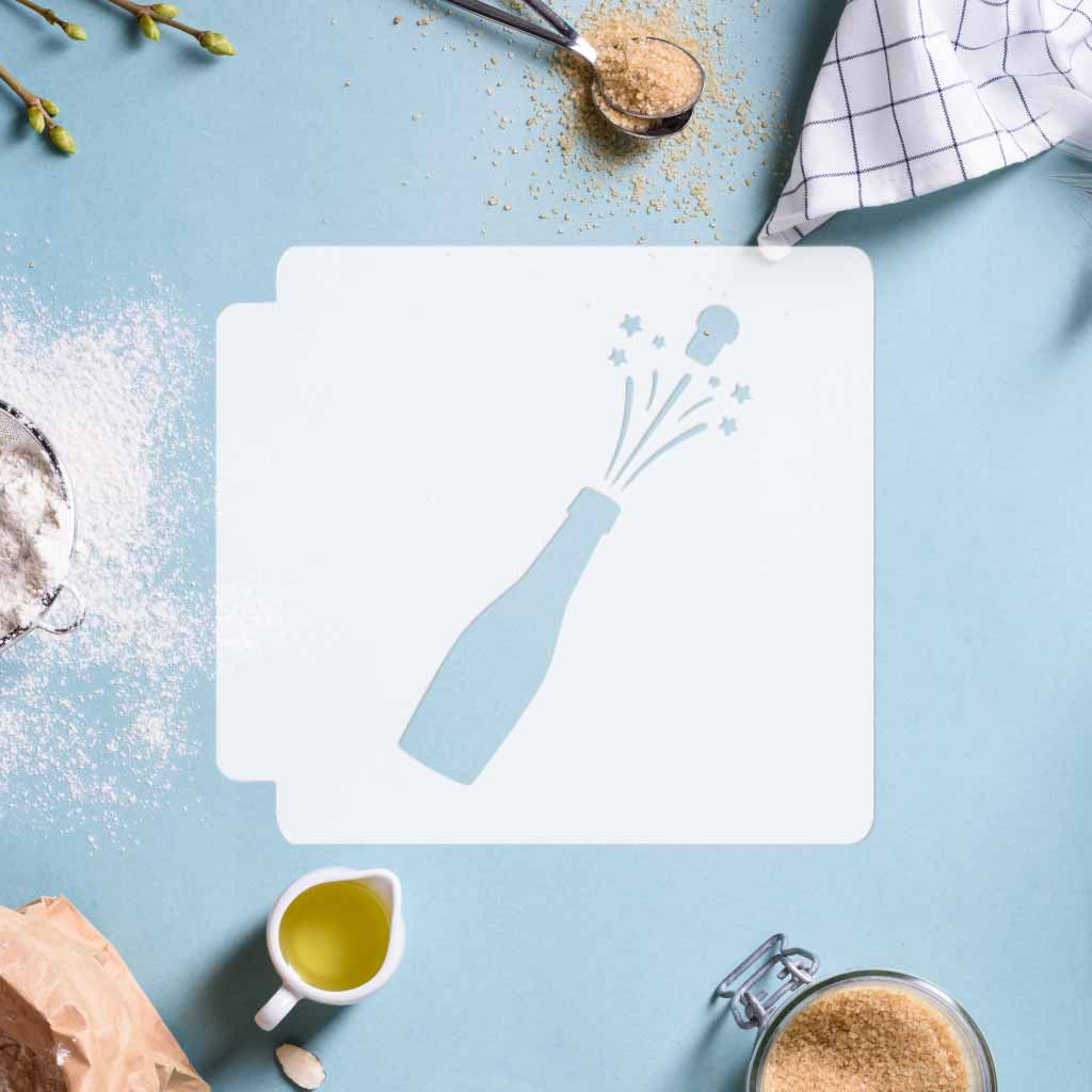 Popping Bottle 783-C565 Stencil