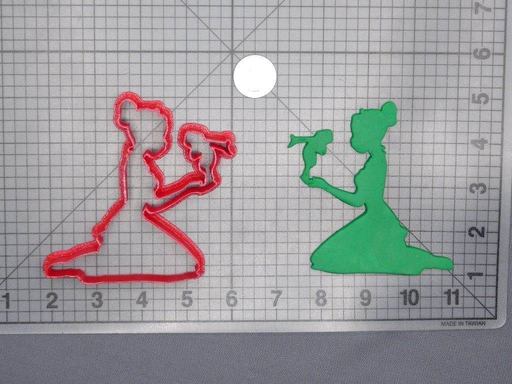 Princess and the Frog - Tiana and Naveen 266-D907 Cookie Cutter Silhouette