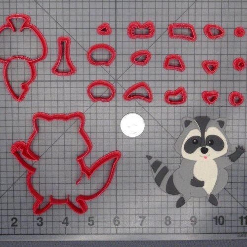 Raccoon Body 266-D330 Cookie Cutter Set