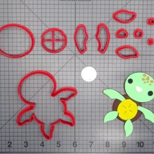 Sea Turtle Body 266-D512 Cookie Cutter Set