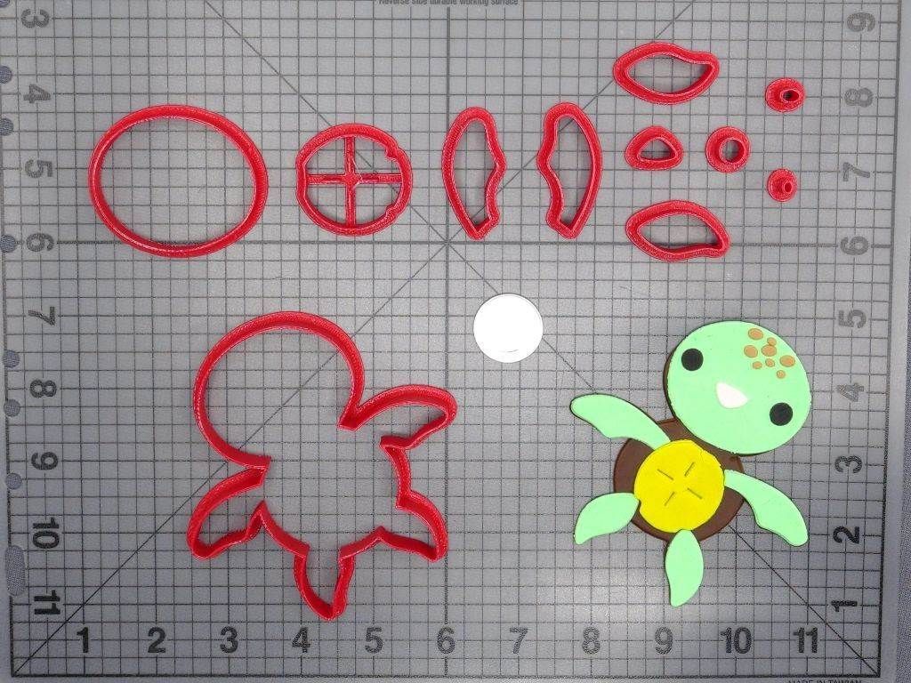 Sea Turtle Body 266-D512 Cookie Cutter Set