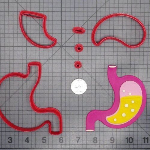 Stomach Acid 266-D688 Cookie Cutter Set