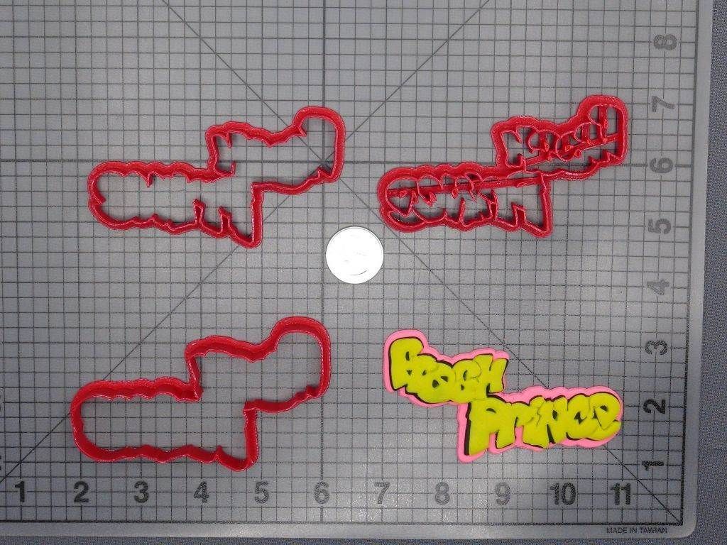 The Fresh Prince of Bel Air Logo 266-E027 Cookie Cutter Set