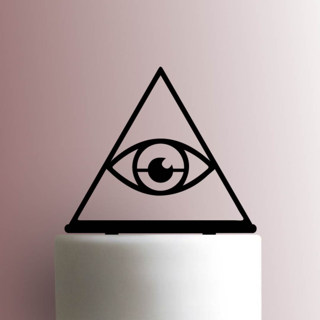 All Seeing Eye 225-A161 Cake Topper
