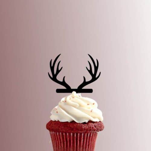 Antlers 228-298 Cupcake Topper