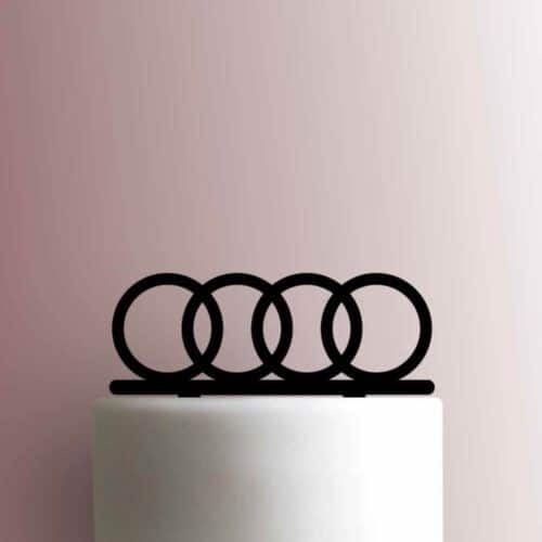 Audi Logo 225-A123 Cake Topper