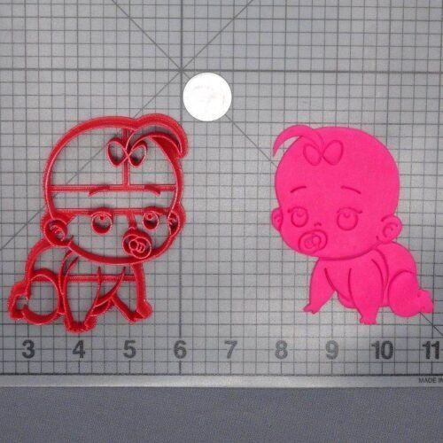 Baby Girl Crawling Body 266-D735 Cookie Cutter