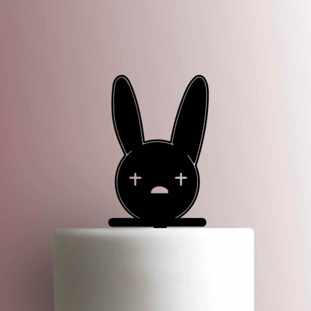 Bad Bunny Logo 225-A068 Cake Topper