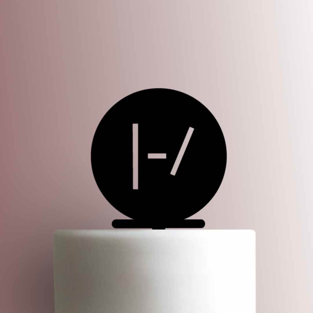 Band - Twenty One Pilots Logo 225-A270 Cake Topper