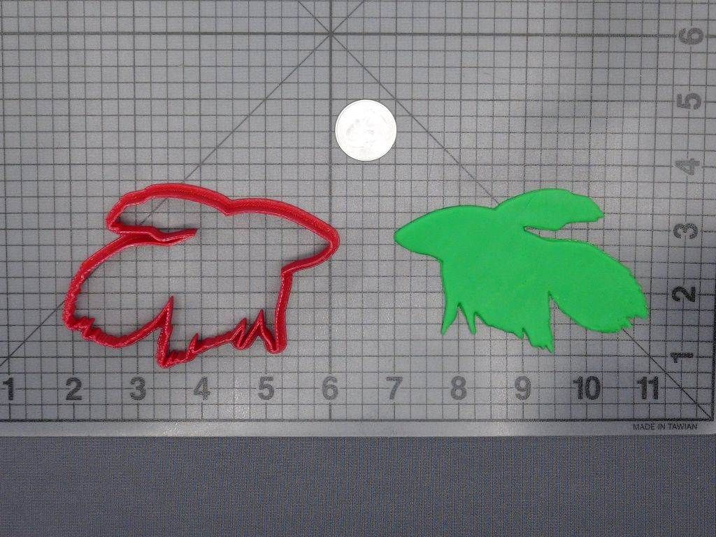 Beta Fish 266-E124 Cookie Cutter Silhouette