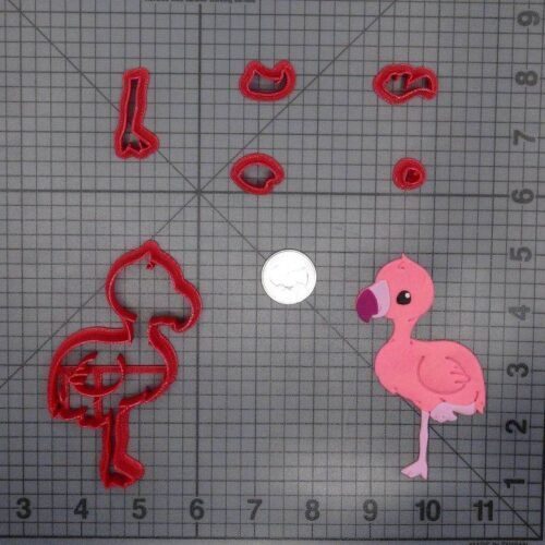 Flamingo Body 266-D705 Cookie Cutter Set