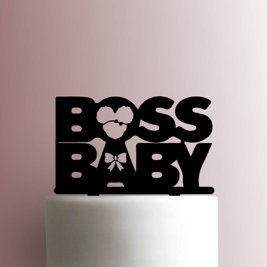 Boss Baby Girl 225-A101 Cake Topper