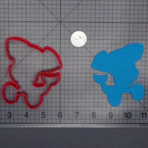 Bubble Guppies - Bubble Puppy Body 266-E647 Cookie Cutter Silhouette