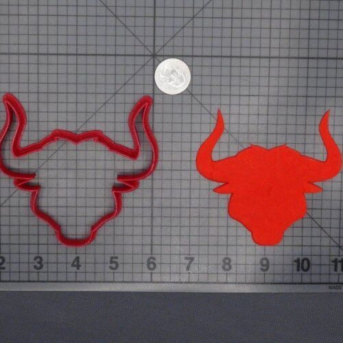 Bull Head 266-D766 Cookie Cutter Silhouette