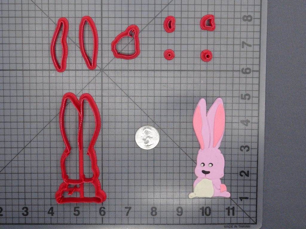 Bunny Floppy Body 266-E732 Cookie Cutter Set