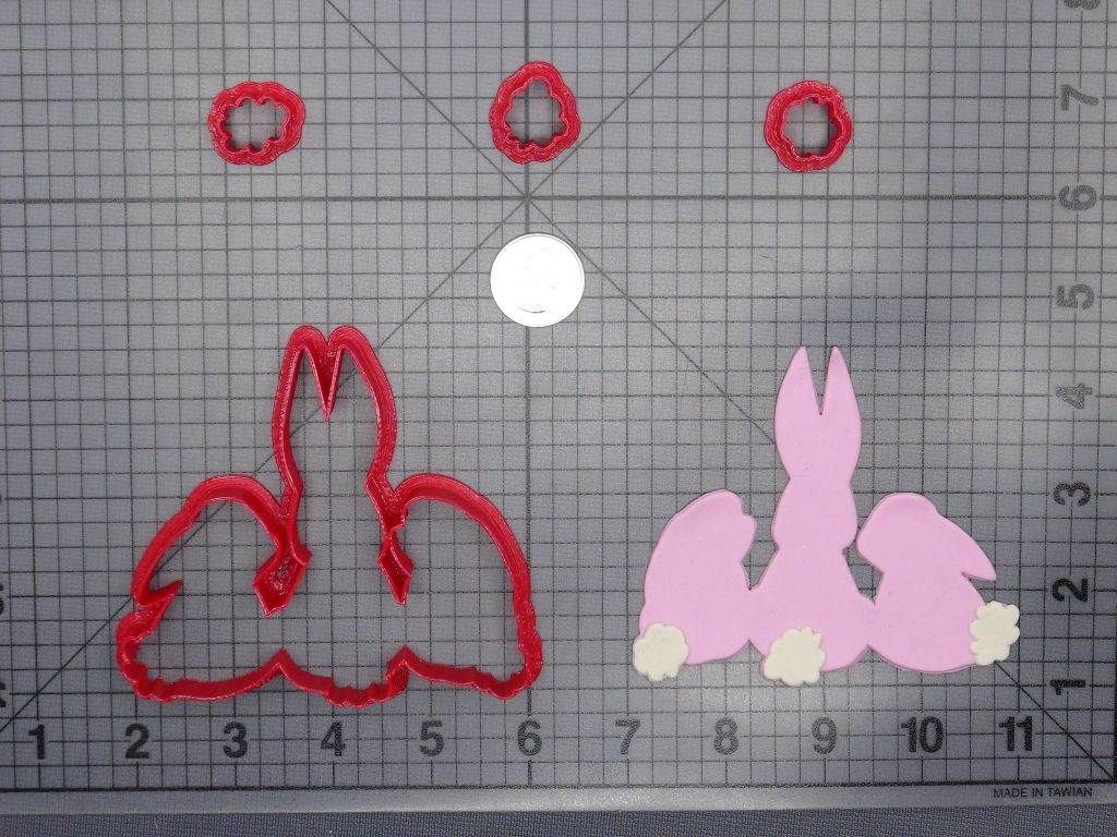 Bunny Rabbits 266-E735 Cookie Cutter Set