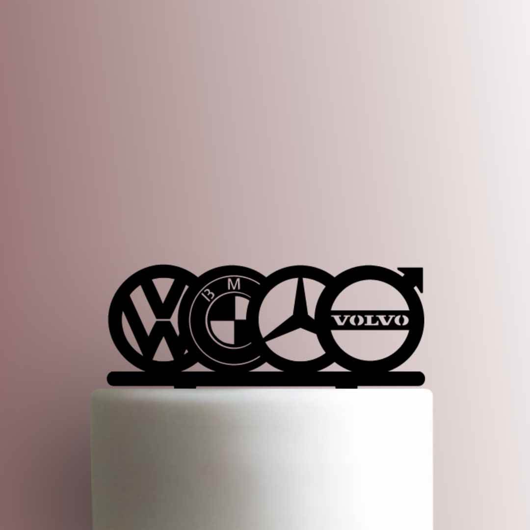 Car Brands 225-A070 Cake Topper