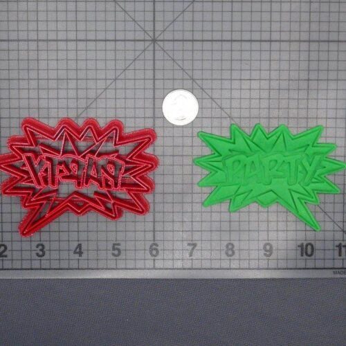 Comic Book Action Bubble - PARTY 266-D874 Cookie Cutter