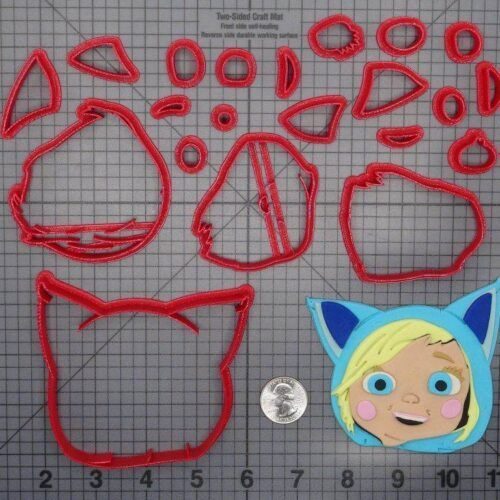 Dave and Ava - Ava Head 266-D811 Cookie Cutter Set