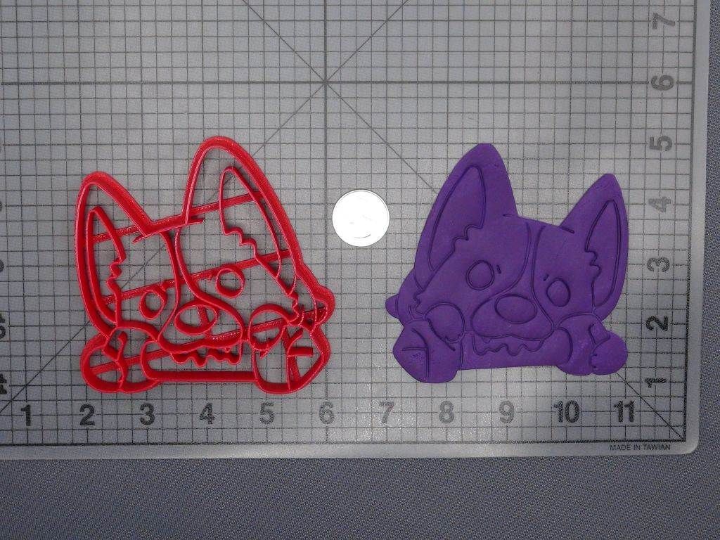 Dog - Corgi with Bone 266-D878 Cookie Cutter