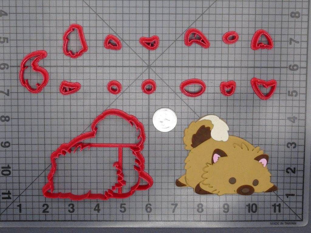 Dog - Pomeranian 266-D762 Cookie Cutter Set