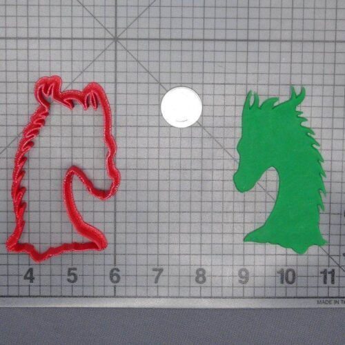 Dragon Head 266-D767 Cookie Cutter Silhouette